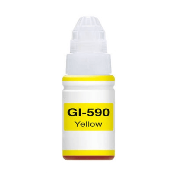 Canon GI-590 - 1606C001 Refill blktank Kompatibel Gul 70 ml