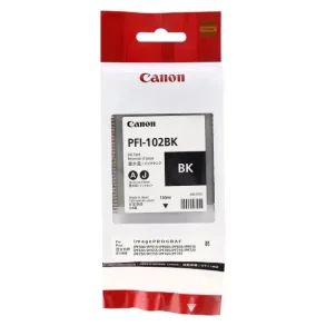 Canon PFI 102 - 0895B001 blkpatron sort 130 ml, original