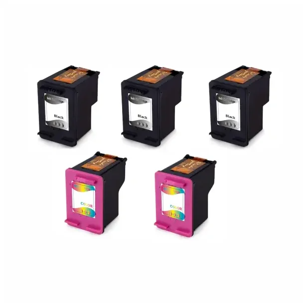 Canon PG 575 / CL 576 XL combo pack 5 stk Ink Cartridge - Compatible - BK/C  70,2 ml - Ink cartridges - Pixojet Ink, toner and accessories