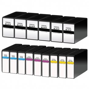 Pixojet blekkpatroner Canon PGI 1500 XL - 9182B001, 15 stk. rabattpakke 339 ml