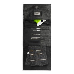 Muud Carla Etui f&ouml;r Nl - L&auml;der, Svart