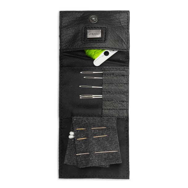 Muud Carla Etui f&ouml;r Nl - L&auml;der, Svart