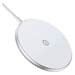 Kompatibel Magsafe Qi Trdls oplader, 15 W, Hvid