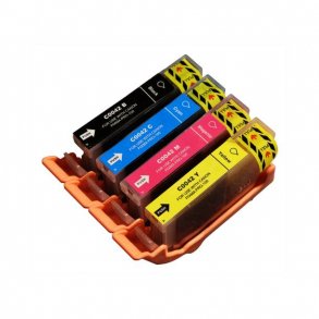 Kompatible blkpatroner Canon CLI 42 - 6384B001, 4 stk. rabatpakke 52 ml