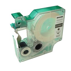 Kompatibel DYMO etiketttejp D1, 12 mm x 7 m - svart/gul