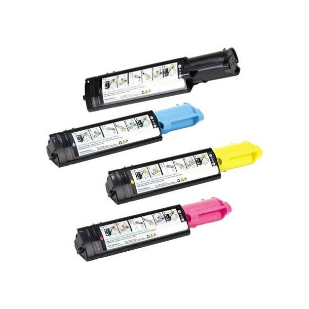 Kompatibel Dell 3010 combo pack 4 st Lasertoner (8000 sidor)