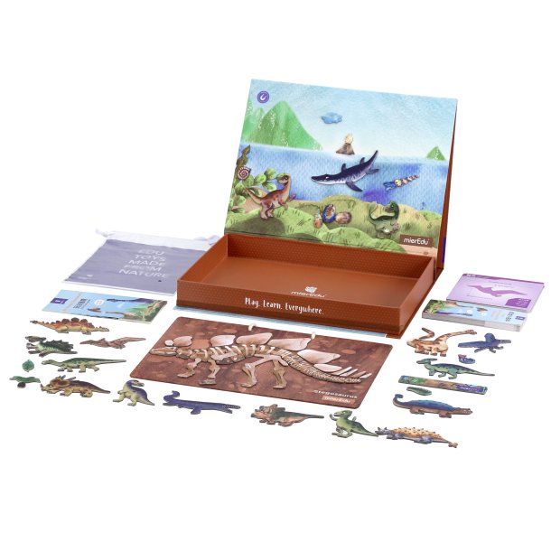 mierEdu Kreativt magnetisk legest - Dinosaur (DA)