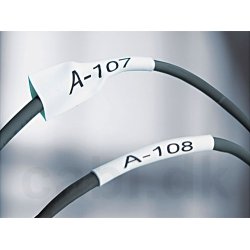 Dymo Tape Rhino 6 mm x 1,5 m Krympa Flex Svart/Vit