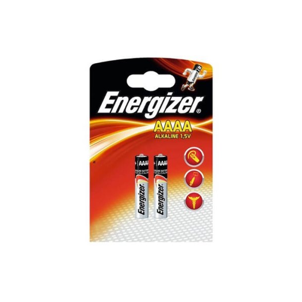 Energizer Lithium AAAA/LR61 batteri, 2 st.
