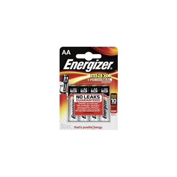 Energizer Max+ Powerseal AA batteri