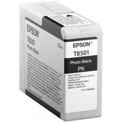 Epson ink cartridge T8501 - C13T850100 black 80 ml, original