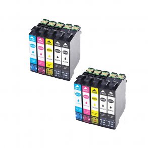 Pixojet bläckpatroner Epson 502 XL - C13T02W64010, 10 st. rabattpaket 156,8 ml