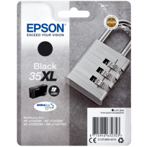 Epson bläckpatron T3591 XL - C13T35914010 svart 41,2 ml, original