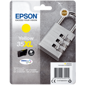 Epson bläckpatron T3594 XL - C13T35944010 gul 20,3 ml, original