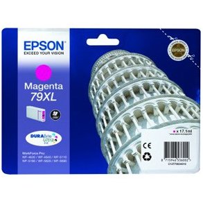 Epson bläckpatron T7903 XL - C13T79034010 magenta 17,1 ml, original