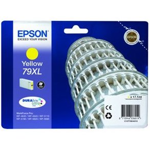 Epson bläckpatron T7904 XL - C13T79044010 gul 17,1 ml, original