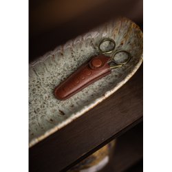 Muud Espoo Etui f&ouml;r Garnsaxar - L&auml;der, Rich Brown