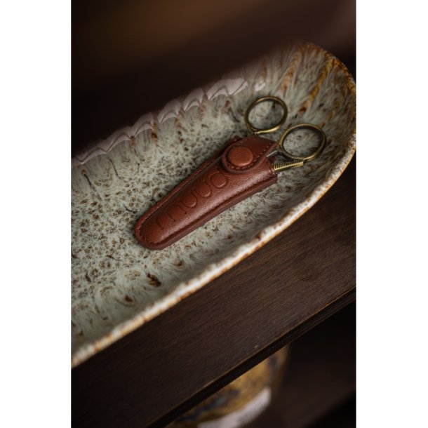 Muud Espoo Etui f&ouml;r Garnsaxar - L&auml;der, Rich Brown