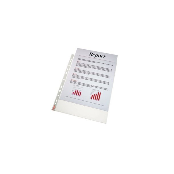 Plastlomme A4 Q Line 105 my, ben i top m/prg - 100 stk