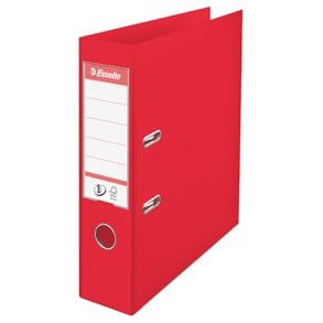 Esselte pärm NO1 A4, 75mm, röd 10 st