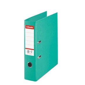 Esselte pärm NO1 A4, 75mm, ljus grön 10 st