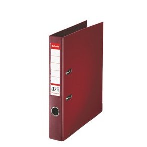 Esselte pärm NO1 A4, 50mm, bordeaux 10 st