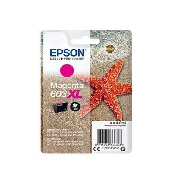 Epson 603 XL M Ink Cartridge - C13T03A34010 Original - Magenta 4 ml