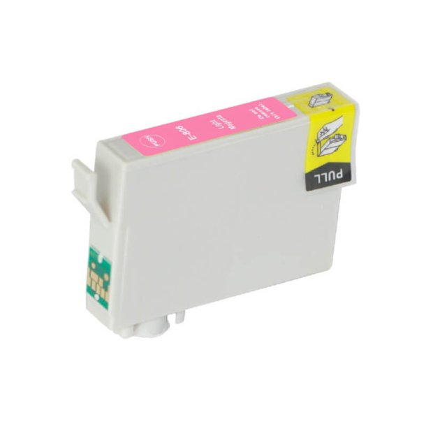 Kompatibel Epson T0806 LM 13,5 ml Ljus Magenta Bl&auml;ckpatron C13T08064011