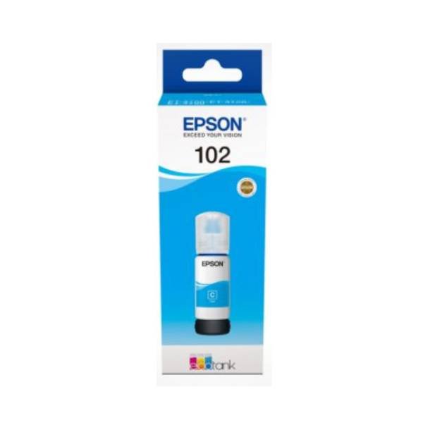 Epson T102 EcoTank C Original blckpatron (70 ml)