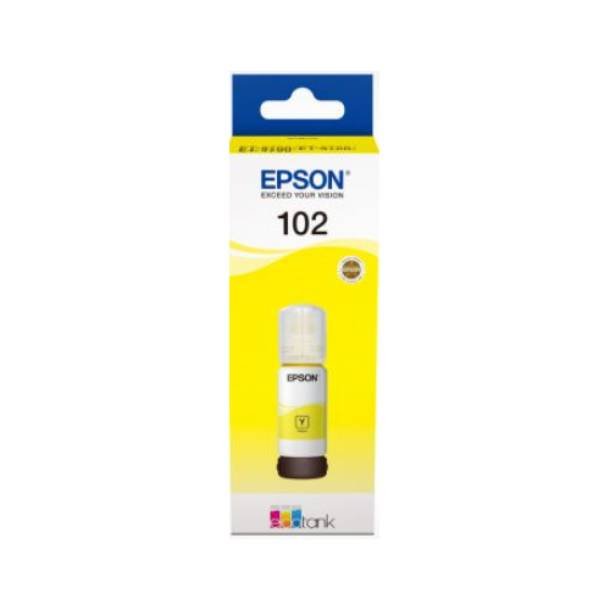 Epson T102 EcoTank Y Original blckpatron (70 ml)