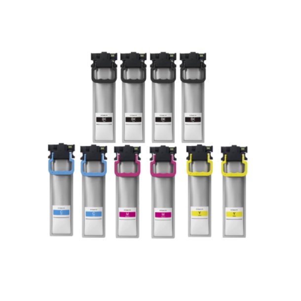 Epson T11D1-T11D4 combo pack 10 stk Ink Cartridge - Compatible - BK/C/M/Y 1000 ml