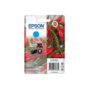 Epson bläckpatron 503 XL - C13T09R24010 cyan 6,4 ml, original