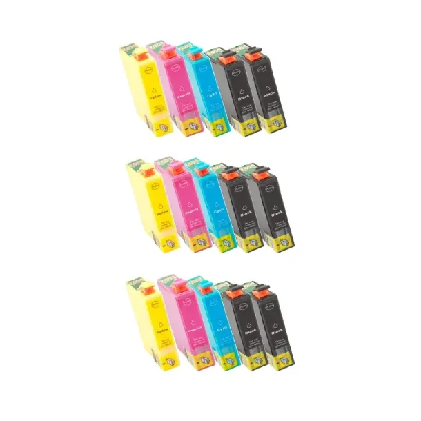 Epson 503 XL combo pack 15 stk Ink Cartridge - Compatible - BK/C/M/Y 150,6 ml