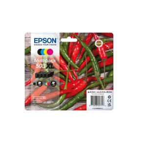Epson bläckpatroner 503 XL - C13T09R64010, 4 st. multipack 28,4 ml, original
