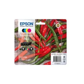 Epson bläckpatroner 503 - C13T09Q64010, 4 st. multipack 14,5 ml, original