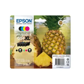 Epson bläckpatroner 604 XL - C13T10H64010, 4 st. multipack 20,9 ml, original