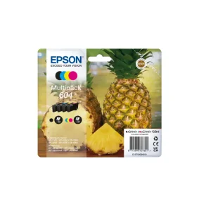 Epson bläckpatroner 604 - C13T10G64010, 4 st. multipack 10,6 ml, original