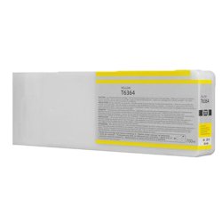 Pixojet ink cartridge Epson T6364 - C13T636400 yellow 700 ml