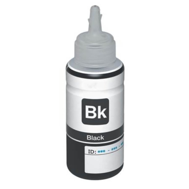 Epson T6641 BK Refill Ink - C13T66414A Compatible - Black 70 ml