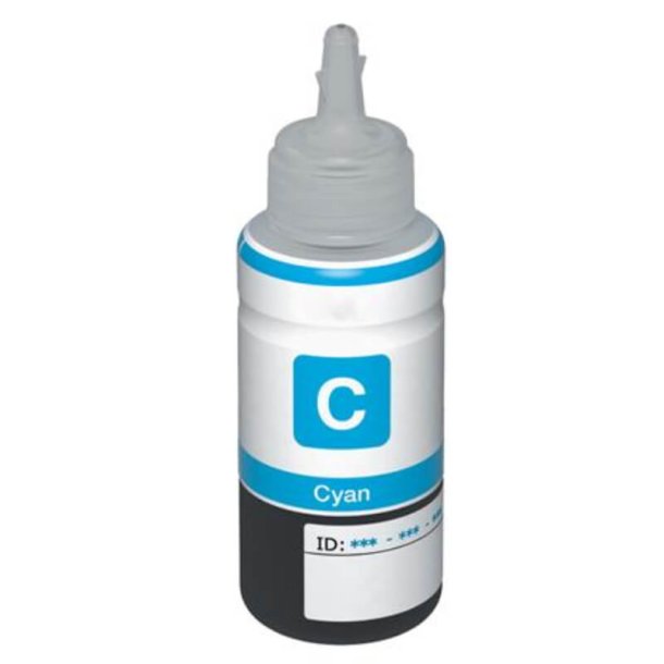 Epson T6642 C Refill blekkbeholder - C13T66424A kompatibel - Cyan 70 ml
