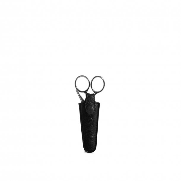 muud Espoo case for yarn scissors, leather, black