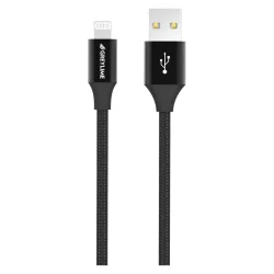 GreyLime USB-Lightning Kabel 2 m - Svart