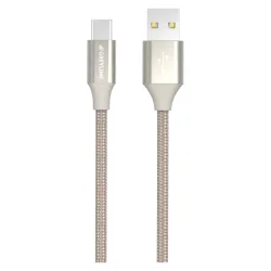 GreyLime USB till USB-C Kabel 1 m - Beige