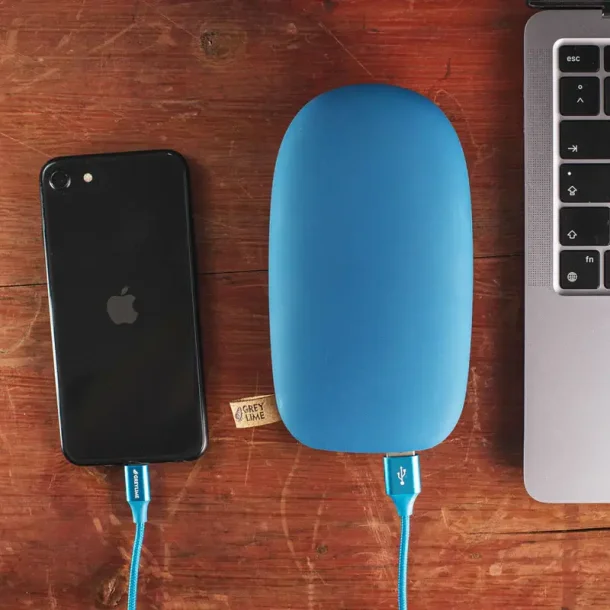 GreyLime Power Stone II 20000 mAh Powerbank - USB-C &amp; USB-A (Bl)