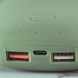 GreyLime Power Stone II 20000 mAh Powerbank - USB-C &amp; USB-A (Gr&ouml;n)