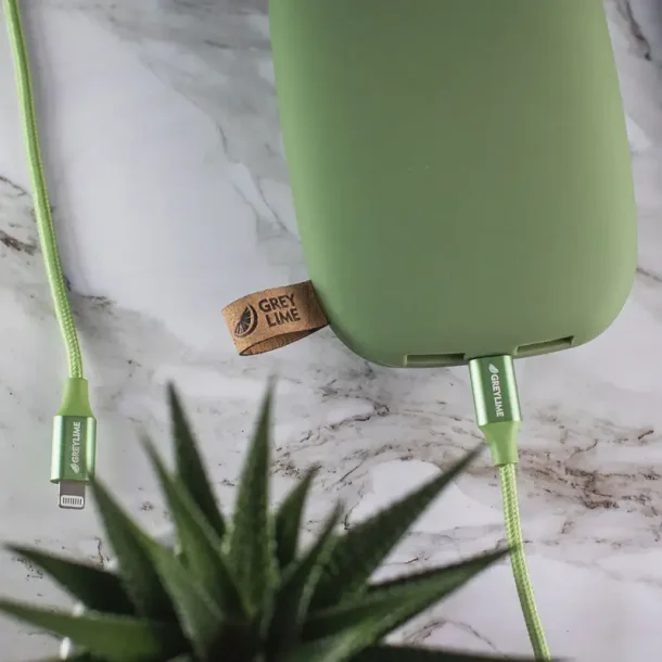 GreyLime Power Stone II 20000 mAh Powerbank - USB-C &amp; USB-A (Gr&ouml;n)