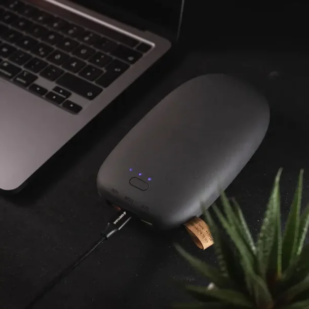 GreyLime Power Stone II 20000 mAh Powerbank - USB-C &amp; USB-A (Svart)