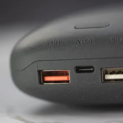 GreyLime Power Stone II 20000 mAh Powerbank - USB-C &amp; USB-A (Svart)