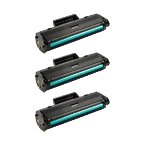 Pixojet toner HP 106A - W1106A, 3 stk. rabatpakke 3000 sider