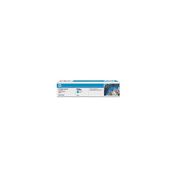 HP 126A Lasertoner - Cyan 1000 sider - Original CE311A